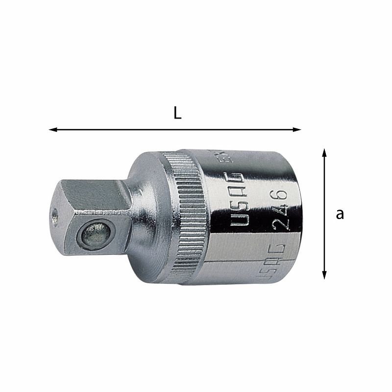 Riduttore In Acciaio Inox V4A, Raccordo Filettato AG X IG Riduttore In Acciaio Inox V4A, Raccordo Filettato AG X IG